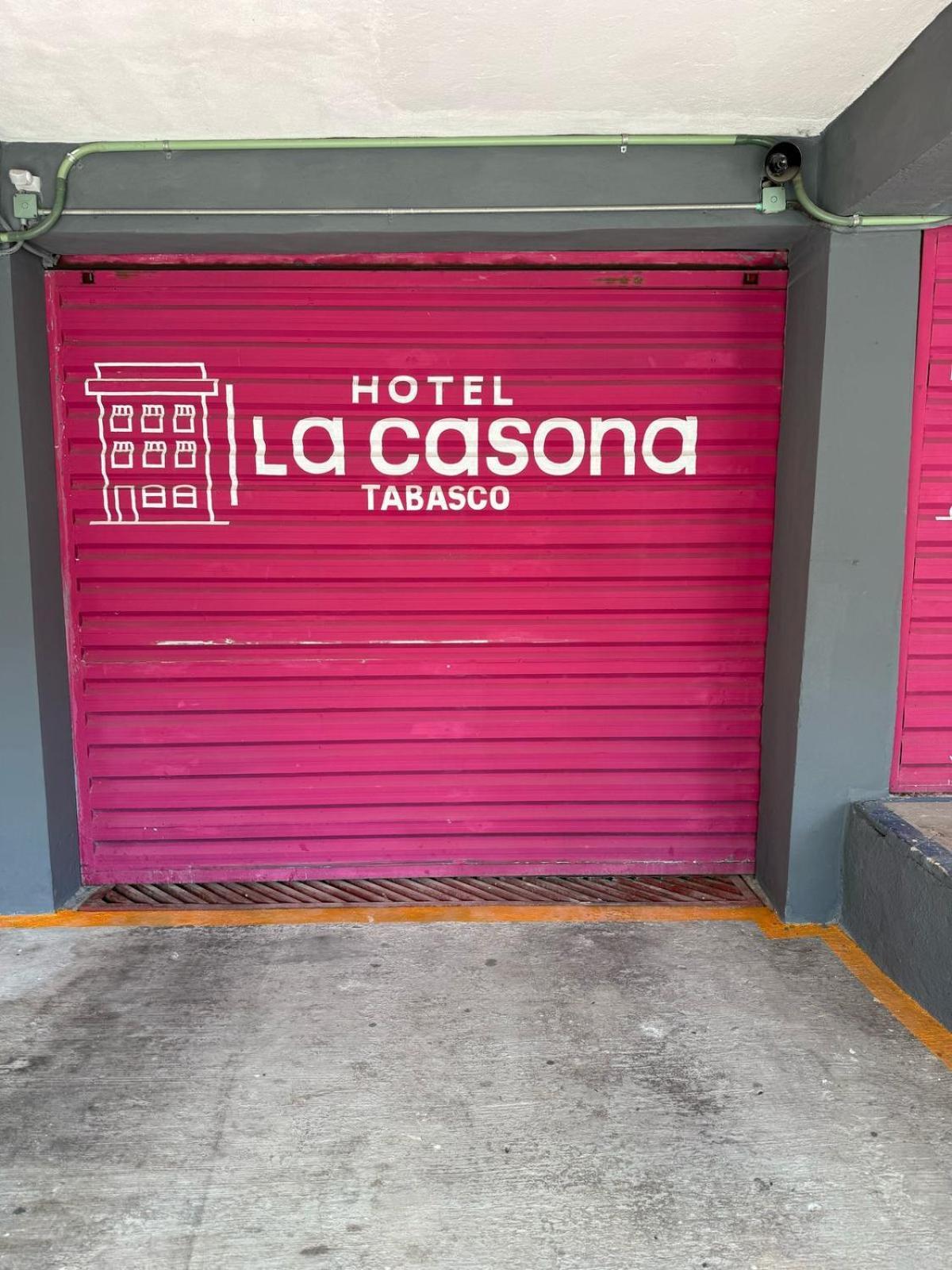 Hotel La Casona ビジャエルモッサ エクステリア 写真